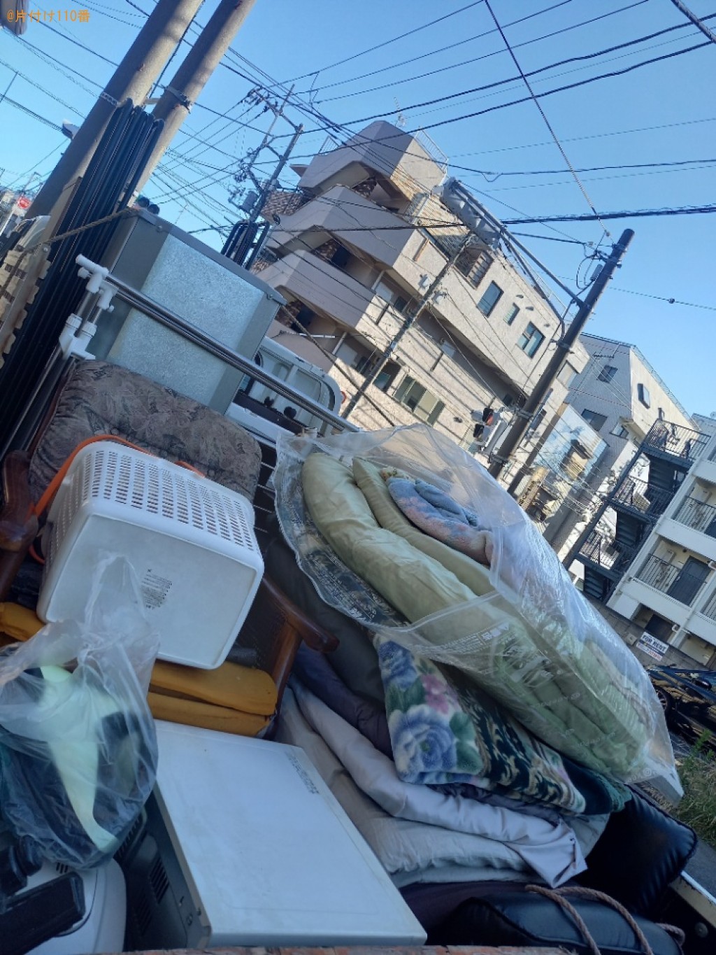 【川崎市中原区】家電・家具などの出張不用品回収・処分ご依頼